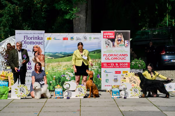 Krajská výstava psů Florinka — Florinka - Sobota – 6. června 2026