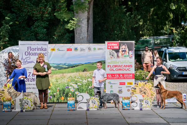 Krajská výstava psů Florinka — Florinka - Neděle – 7. června 2026