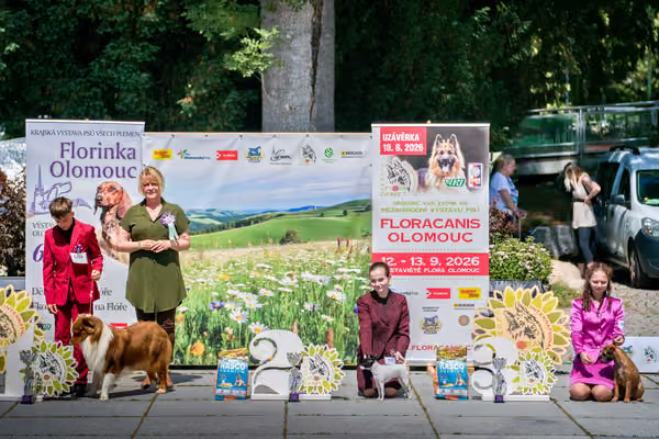 Krajská výstava psů Florinka — Florinka - Neděle – 7. června 2026